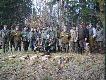 09.12.2007 Ob 75 "Knipy-Kamionka" Uczestnicy polowania przy pokocie.