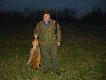 �owczy i jego najwi�kszy lis w tym sezonie.