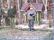 No i koniec polowania niestety ale �w. Hubert tym razem nie darzy�  zwierzyn� chocia� kilka strza��w by�o oddanych