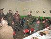 Tradycyjnie zabra� g�os, najstarszy z obecnych my�liwych kol. Julian 