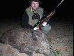 Dziczek 67 kg, polowanie trwa�o 5 minut.