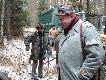 W tle diana kt�r� zaprosi� na polowanie kol. Jan Pol