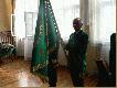 Sztandar Wojskowego Koa  owieckegi ,, RY " wprowadzi 
