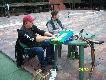 St� operatorski parkura.Kol.Karol bardzo aktywnie wspiera� kol.Kami�skiego.