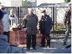 Kol. �owczy (z lewej) otwiera Zawody Strzeleckie.