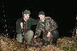 Pierwszy w �yciu b�br strzelony na �otwie ! a z prawej Oskar-towarzysz �ow�w.