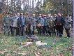 26.10.08Dzi� rozpocz�li�my sezon polowa� zbiorowych. Obw 75 Kompleks  le�ny  Sarnowo