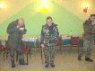 pan �owczy i jego przemowa na zbi�rce. no i kol.my�liwy ko�czy �niadanie;)