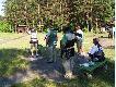 Na kr�gu my�liwskim - w tym upale i przy zawirowaniach powietrza kr�g okaza� si� bardzo trudnym