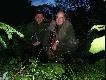 Wsp�lnie z Bogdanem przy strzelonym rogaczu . Foto B.Pe�diak