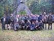 Puchar Dziadka - Stajkowo 2009 r.
17.10.2009 r. - strzelnica w Stajkowie k.Czarnkowa.Kameralnie po�o�ona strzelnica w�r�d las�w w pobli�u miejscowo�ci Stajkowo,przyci�gn�a najbardziej zagorza�ych my�liwych,paraj�cych si� r�wnie� strzelectwem.Mo�e nie by�o nas zbyt wielu,ale by�o za to przesympatycznie.Ubieg�oroczny zwyci�zca(taka tradycja tych zawod�w),Krzysiu Wierzbicki,przyby� na strzelnic� ze wspania�ym tortem,kt�ry podobno sam upiek�.Drugiego podrzuci� Waldek Gredczyszyn,do tego kawa lub herbata(jak kto wola�) i ju� by�o fajnie.Kole�anka ma��onka Janusza G�bali prowadz�ca biuro zawod�w sprawnie dokonywa�a rejestracji przyby�ych my�liwych,zaznaczaj�c jednocze�nie,kt�ry z nich jest  dziadkiem oraz kt�ry jest cz�onkiem K� S�ONKA.Prowadzono bowiem klasyfikacje w takich kategoriach.Mog�o si� zdarzy�  tak ,�e cz�onek K� S�ONKA jest jednocze�nie dziadkiem.Mog�o by� te� odwrotnie,�e dziadek jest jednocze�nie cz�onkiem K� S�ONKA.W takim przypadku dana osoba by�aby klasyfikowana w obu kategoriach.A w�a�ciwie w trzech,bowiem by�a r�wnie� klasyfikacja OPEN.Prawd� m�wi�c w �adnej klasyfikacji "na pudle"nie powt�rzy�o si� to samo nazwisko(za wyj�tkiem Janusza G�bali).Jak zaznaczy�em na pocz�tku,by�o nas niewielu.Jedenastu uczestnik�w "obstawia�o"kategori� Puchar Dziadka,o�miu Puchar Prezesa K� S�ONKA,a dwudziestu kategori� OPEN.Puchar Dziadka w tym roku pow�drowa� ponownie w r�ce Krzysia Wierzbickiego,drug� lokat� zaj�� Andrzej Kuzka,a trzeci� Janusz G�bala.Puchar Prezesa K� S�ONKA zdoby� Janusz G�bala,przed Maciejem Niemcem oraz Tomaszem Maciejewskim.W kategorii OPEN najlepszym okaza� si� S�awek Wojtera,przed pisz�cym te s�owa oraz Markiem Czerwieniem.Organizatorzy zawod�w przyj�li inny ni� standardowy spos�b punktowania strzelanych rzutk�w.Za trafienie pierwszym strza�em otrzymywa�o si� dwa punkty,drugim jeden punkt,natomiast za pud�o zero.Punktacja taka mia�a zastosowanie w rywalizacji o Puchar Dziadka oraz w klasyfikacji OPEN.Natomiast w rozgrywce o Puchar Prezesa K� S�ONKA by�o "normalnie"-5 lub 0.Nie mo�na nie wspomnie� o wspania�ej groch�wce z wk�adk� (kie�baska),kt�ra by�a dost�pna dla wszystkich ch�tnych w wolnych chwilach mi�dzy strzelaniami i po ich zako�czeniu.
Pozosta�a jeszcze sprawa,kt�ra zosta�a wywo�ana przez Waldka Gredczyszyna na forum �owieckim.Rzuci� w moj� stron� r�kawic�,kt�ra zosta�a przeze mnie podniesiona.Rywalizacja mia�a miejsce.Wynik ?No c�,gratulacje od Waldka przyj��em,oczywi�cie ��cznie z Jasiem W�drowniczkiem(czerwony).
Wiecie jaka jeszcze korzy�� z dzisiejszego spotkania by�a?Dowiedzieli�my si�,kto w ostatnim roku zosta� DZIADKIEM.
Na koniec,w imieniu wszystkich uczestnik�w,chcia�bym podzi�kowa� Waldkowi Gredczyszynowi oraz K� S�ONKA za zorganizowanie fajnej imprezy na zako�czenie tegorocznego sezonu strzeleckiego.
Dla ch�tnych,reporta� fotograficzny w mojej galerii.Pozdr.DB

