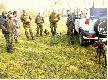 �owy K� SKARBEK
Pogoda bardzo dobra, wi�c postanowili�my przep�dzi� trzcinowiska za drapie�nikami, zaj�c, i ewentualnie ba�ant.
polowa�o 7 strzelb, 6-ciu naganiaczy. no nieod��czni moi towarzysze, moje psy! :) 
Darz B�r!