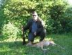 My�kus
03.06.2010r. - pierwsze wyj�cie po otrzymaniu odstrza�u. Po przyje�dzie do  �owiska ju� by� na ��ce. Na widok z�o�enia piesek niestety nie wytrzyma� i troch� go sp�oszy�. Na szcz�cie zosta� w polu widzenia i po p�godzinnym podej�ciu - czo�ganiem przez pe�zanie przyj�� swoj� kul�.