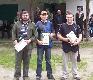 Klasa mistrzowska: od prawej I Krzysztof Szober, II Adrian Koco i III miejsce Aleksander Koco.