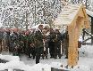 Polowanie Wigilijne 18.XII.2010 łow. Św. Lipka w Naszej "Ostoi" -ceremonia poświecenia kapliczki 