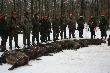 Pi�kny pokot w K.�. "Cietrzew"Rudzie �l.
6 Stycznia 2011 roku Hubert darzy� my�liwym z Ko�a �owieckiego "Cietrzew" w Rudzie �laskiej - Koch�owicach oraz zaproszonym go�ciom. Polowanie poprowadzone sprawnie przez koleg� Tomka obfitowa�o w czarnego zwierza.Na imponuj�cym pokocie znalaz�o si� 15 dzik�w. Po polowaniu skutecznie jeszcze psy dosz�y postrza�ka - jednego warchlaka.  