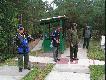 tadys zasmucony s�abym wynikiem na osi
