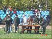 Organizatorzy przygotowuj� si� do wr�czania nagr�d.