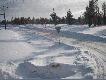Droga na poudnie - do Rovaniemi. 281 km. Drogi przejezdne zawsze. (Zobacz zdjcie opony)