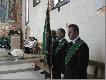 Poczet sztandarowy WK  RY z Moraga - kol. Piotr , kol. Gabry , kol. Jan 