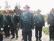sztandarowy kol.Rycko Bronis�aw w oczekiwaniu na sztandar