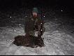 5 stycze� 2004 r  polowanie indywidualne  godzina ok  22.00 strzeli�em dzika z podchodu :-)