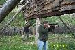Strzelanie do rogacza z wolnej rki z 75 m.
